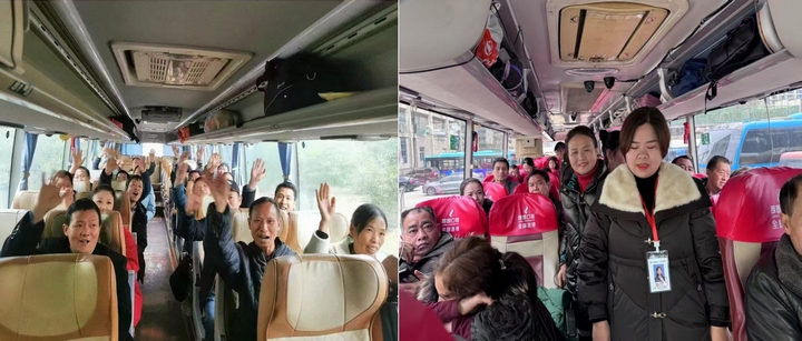 2沿河、萬山首批務工者免費乘大巴赴溫州就業.jpg