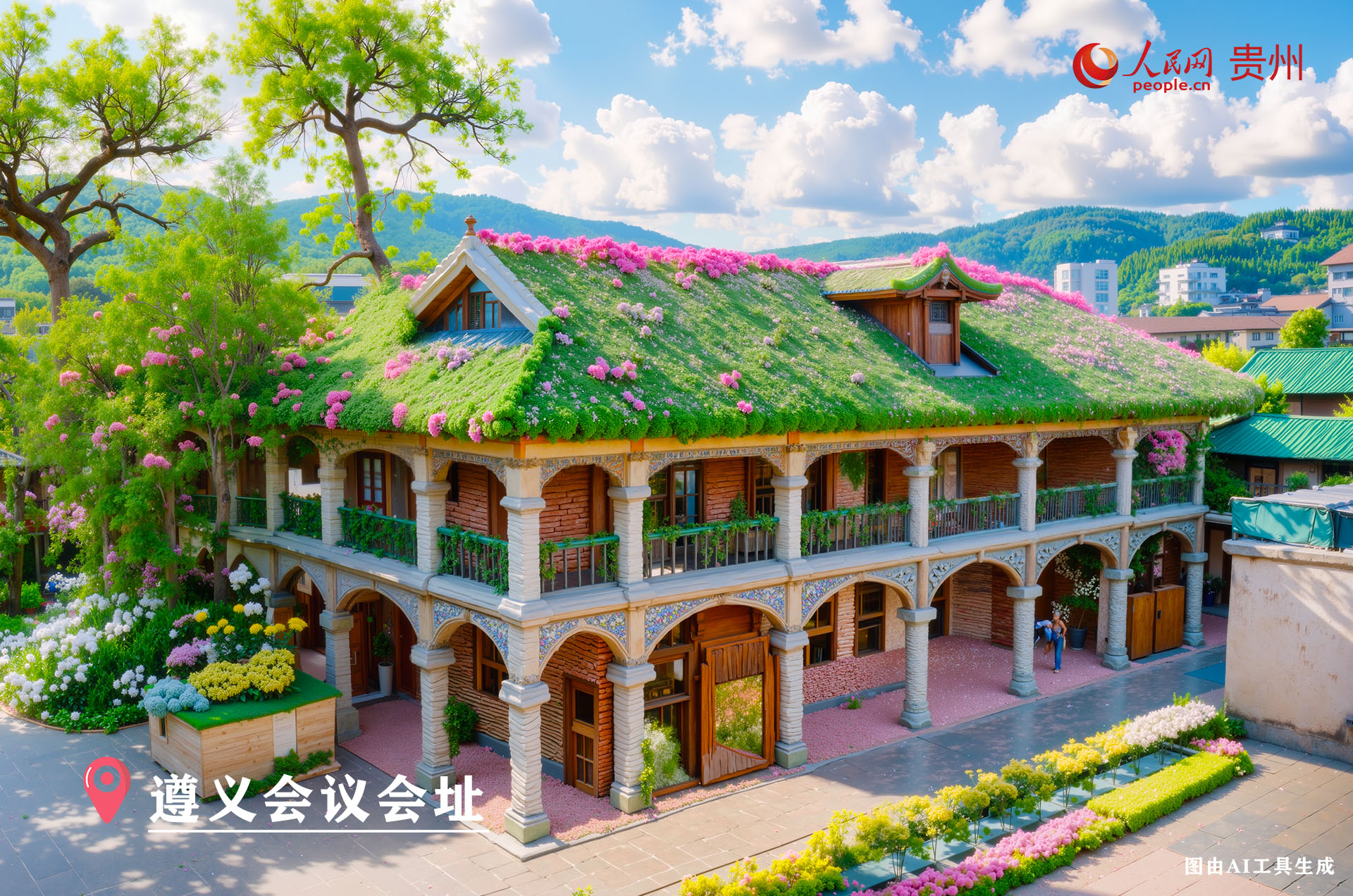 遵義會議會址，系全國重點文物保護單位，屬國家AAAA級景區遵義會議紀念館的最核心部分，是具有偉大歷史意義的遵義會議召開的地方，位于貴州省遵義市紅花崗區子尹路96號。