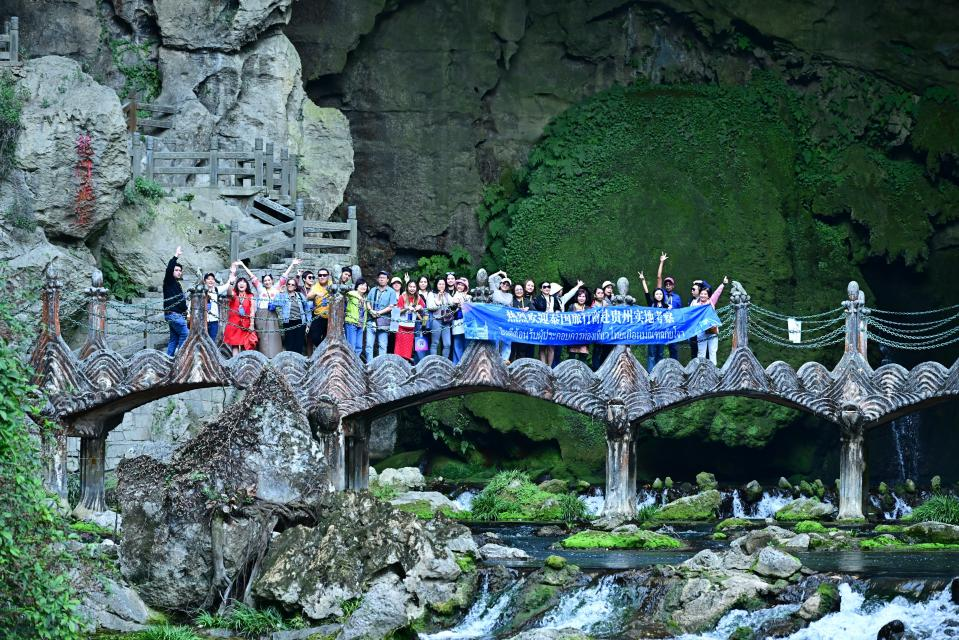 泰國旅行商考察團赴貴州實地考察。