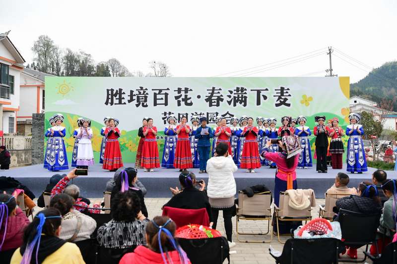 精彩紛呈的節目表演。