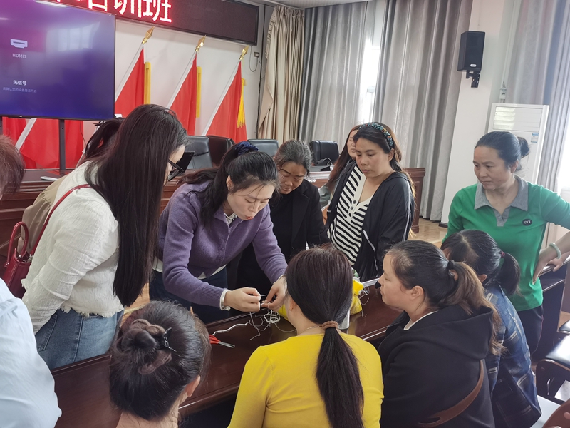 技能提升培訓現場。