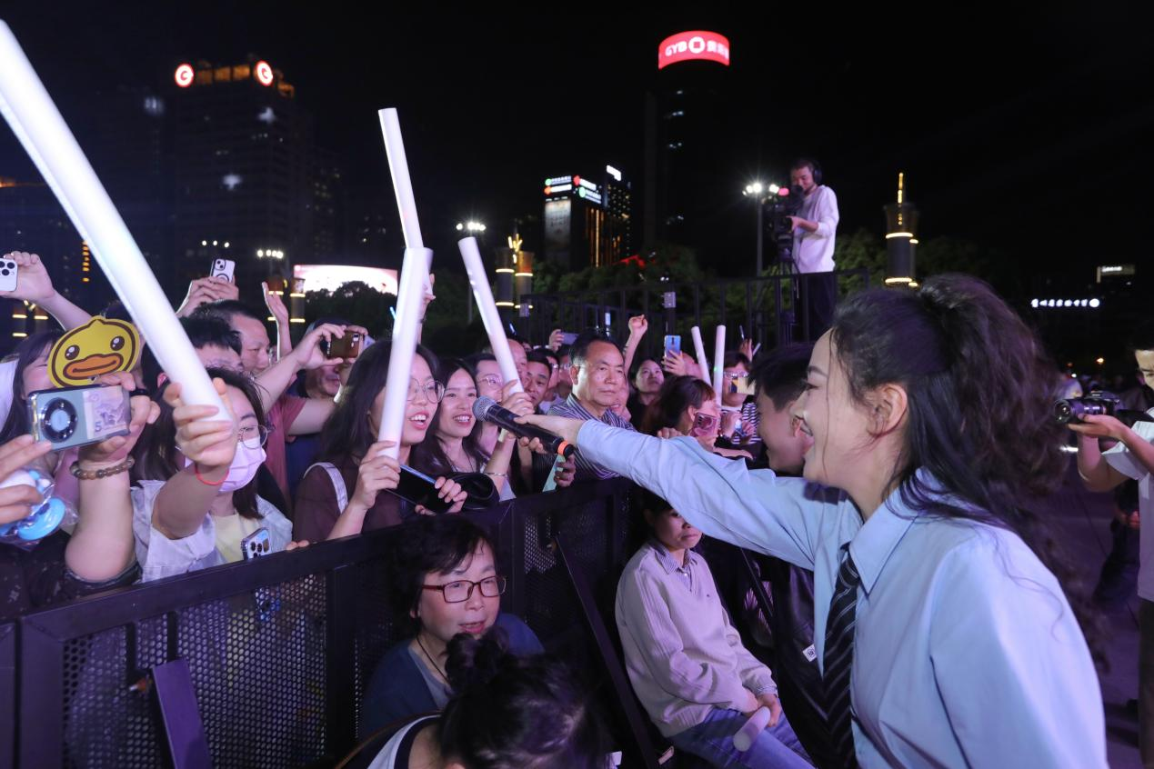 活動現場。