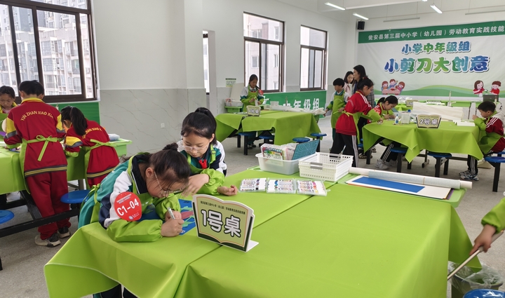 甕安縣勞動教育成果技能競賽促進學生全面發展