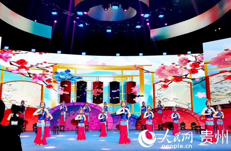 藝術匯演現場。人民網記者 王秀芳攝