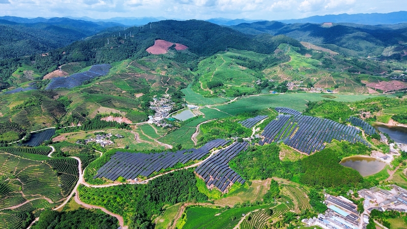 云南西雙版納片區新能源投產裝機突破百萬千瓦。