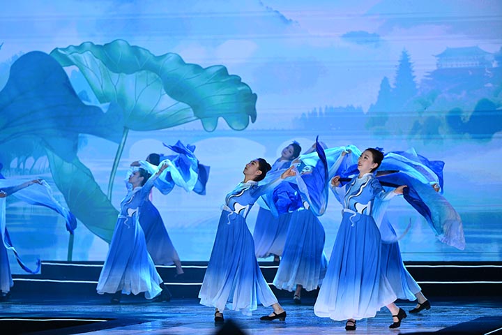 節目表演現場。