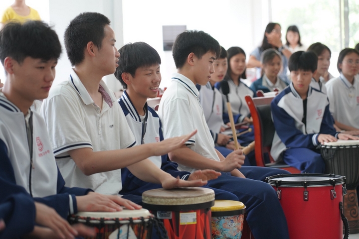 活動現場。