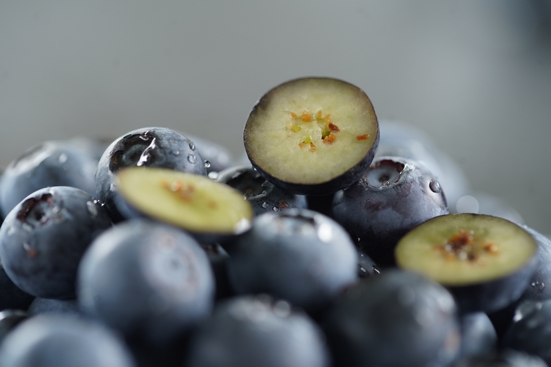 藍莓。