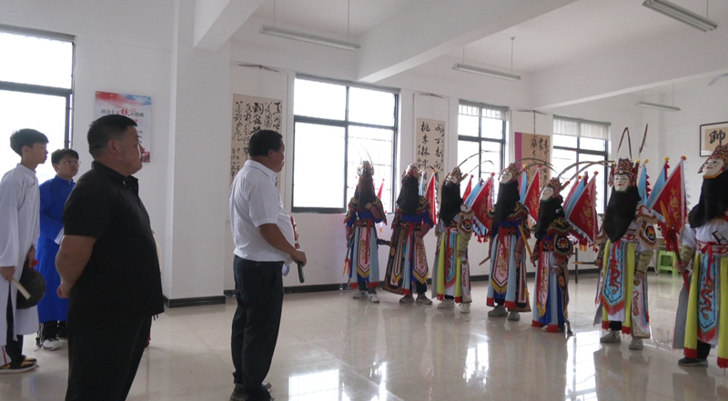 地戲文化進校園。