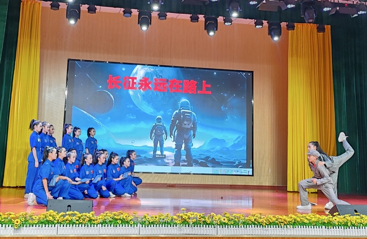 才藝展示活動現場。