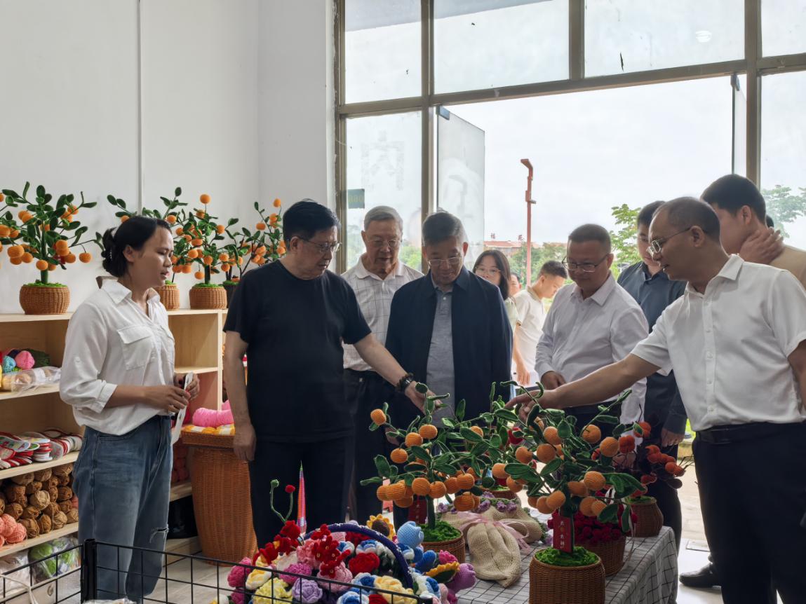 圖為調研工作現場。