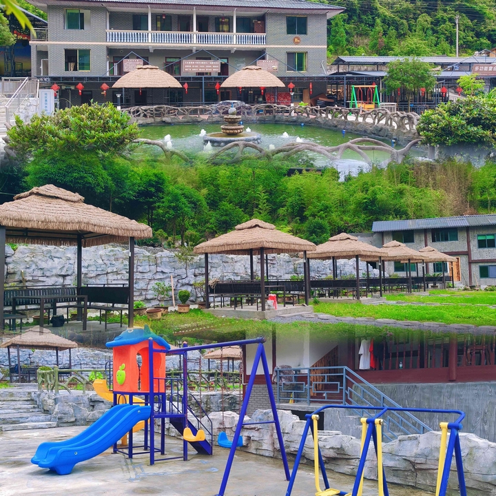 涼亭、噴泉與兒童設施兼具，是放松身心的寶藏地。稅會靜 攝.jpg