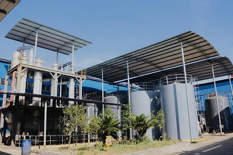 貴州紅星電子材料有限公司一隅。銅仁市委宣傳部供圖