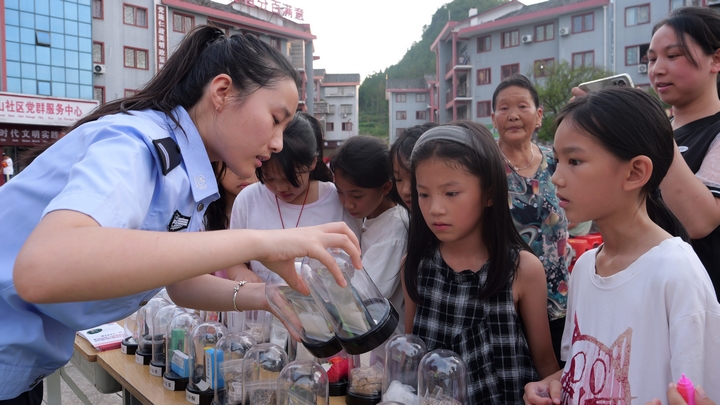 安全知識攤位。