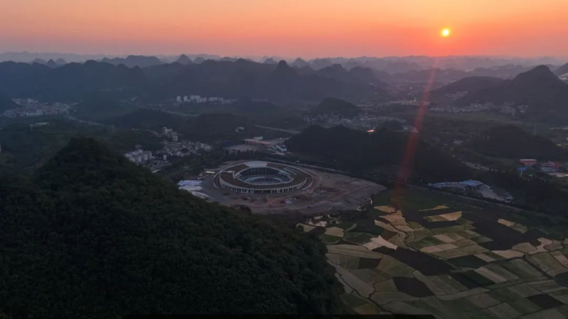 圖為黃果樹游客服務中心。