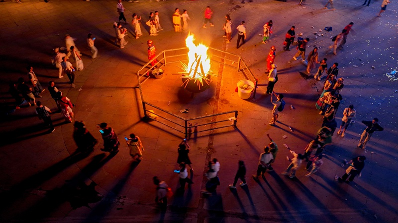 活動現場。林劍攝