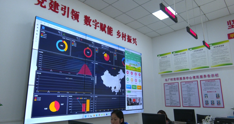 馬廠村創新打造“五心紅七”黨建品牌。