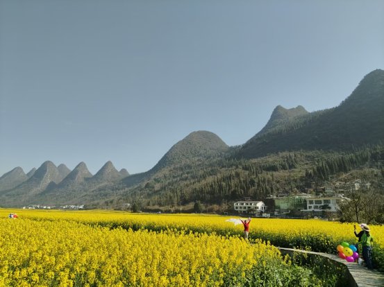 萬峰林景區。