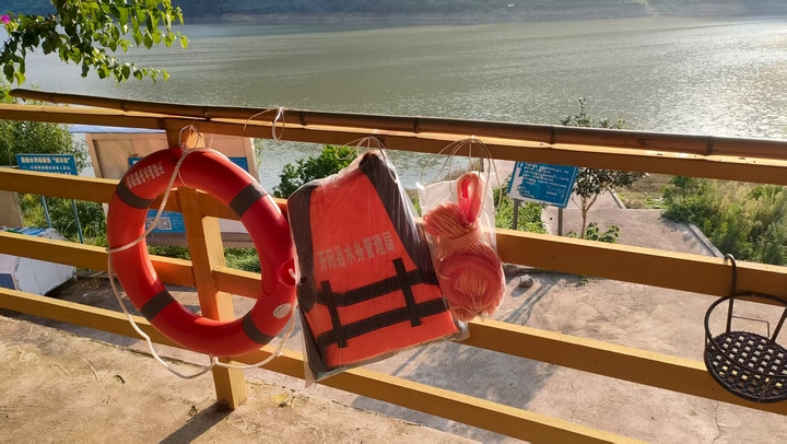 重點區域水上救援設備。