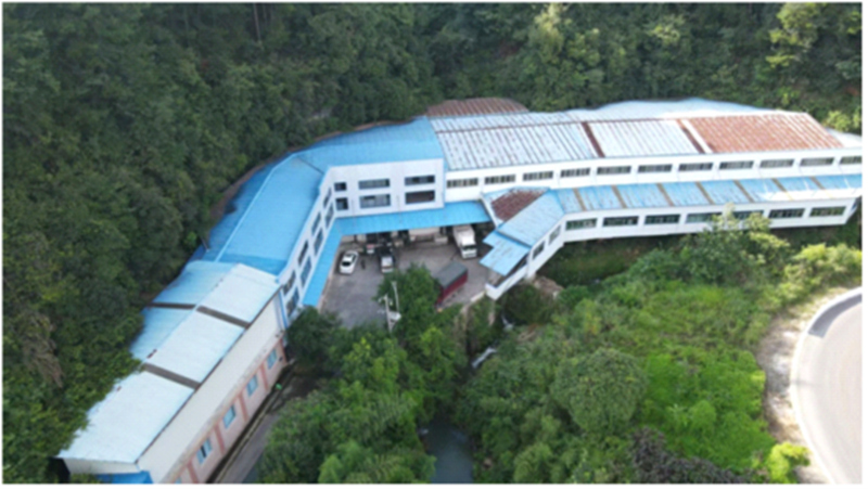 廠區鳥瞰圖。