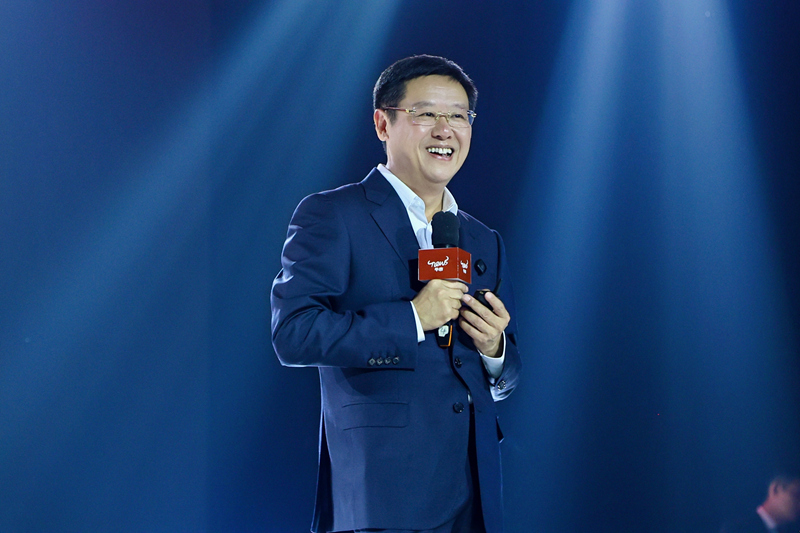 珍酒李渡集團董事長吳向東開啟個人首場直播。