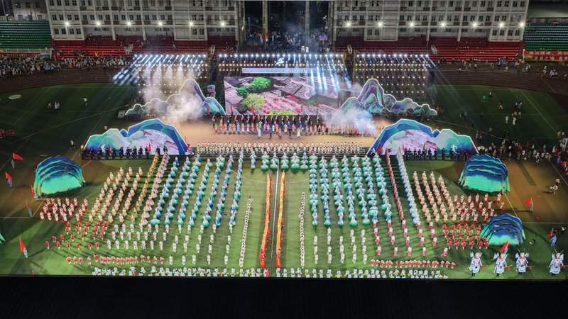 開幕式現場。黃石明攝