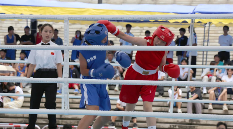 2025年貴州省青少年拳擊錦標賽開幕。