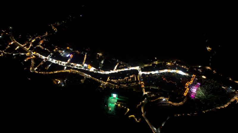 n肇興侗寨“村歌”之夜。黎平縣委宣傳部供