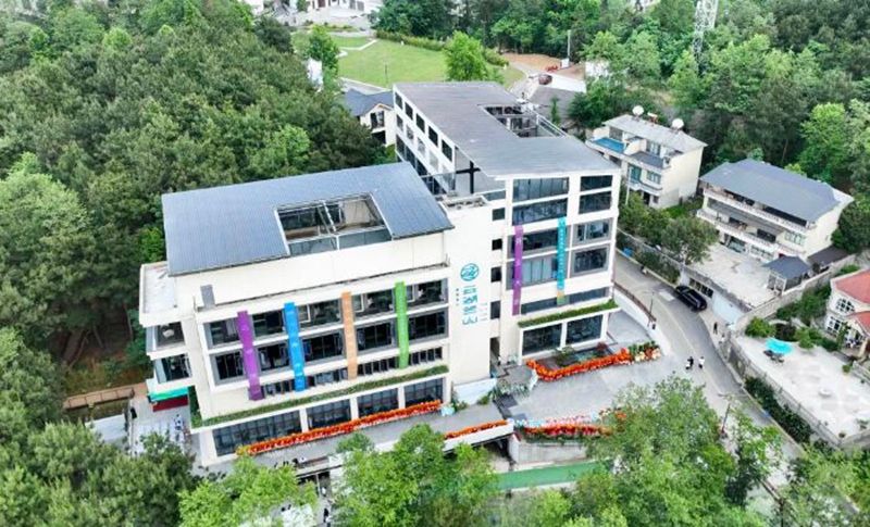 小蘭山數字文化產業生態村落一角。