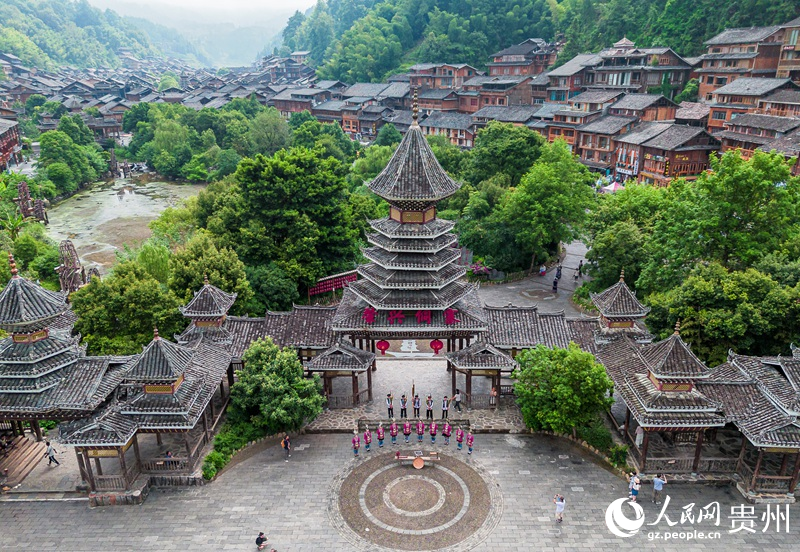 1、黎平肇興侗寨。人民網記者  涂敏 攝