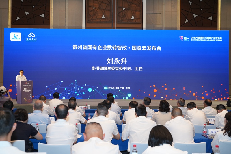 發布活動現場。貴州大數據集團供圖