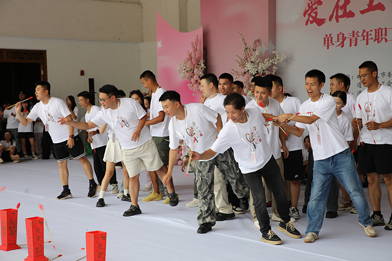 青年職工互動環節。王世海攝