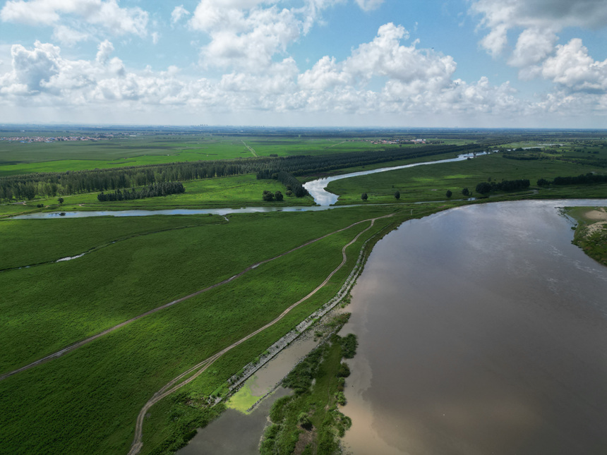 遼干三標險工段治理成效。