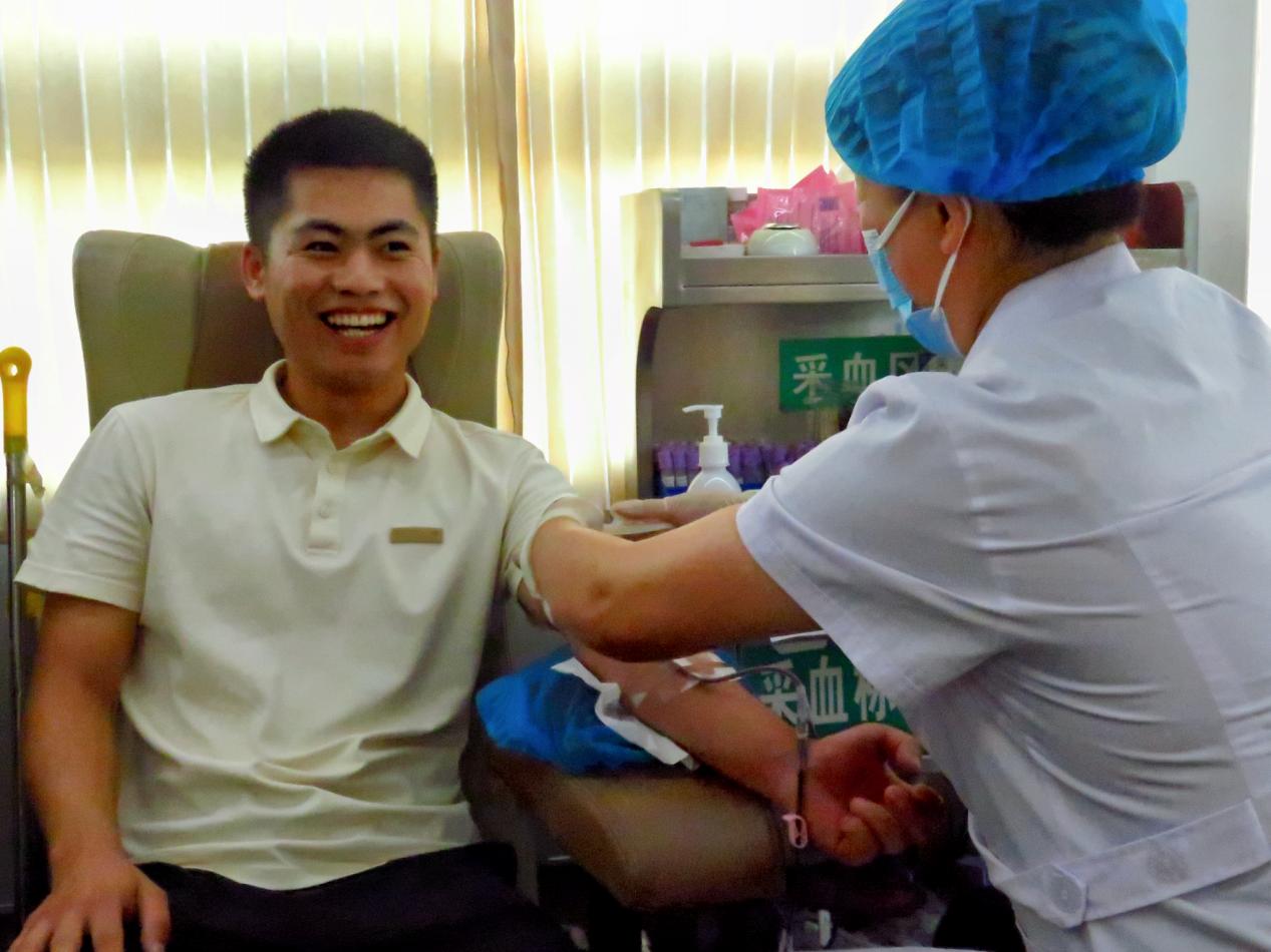 獻血活動現場。