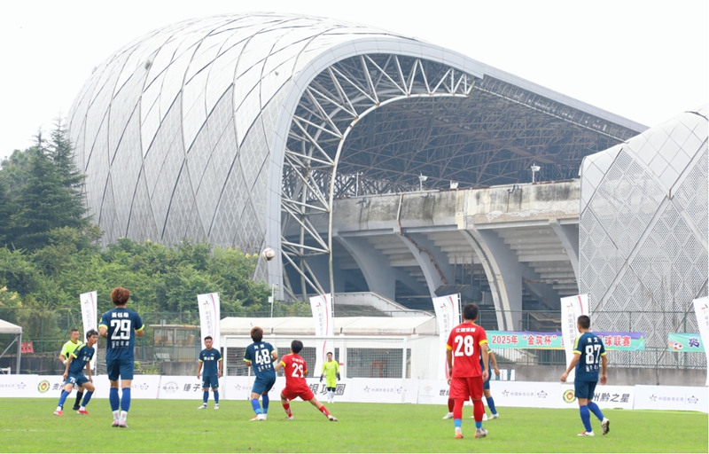 1 、 雙方球員在綠茵場上奮力拼搶。.jpg