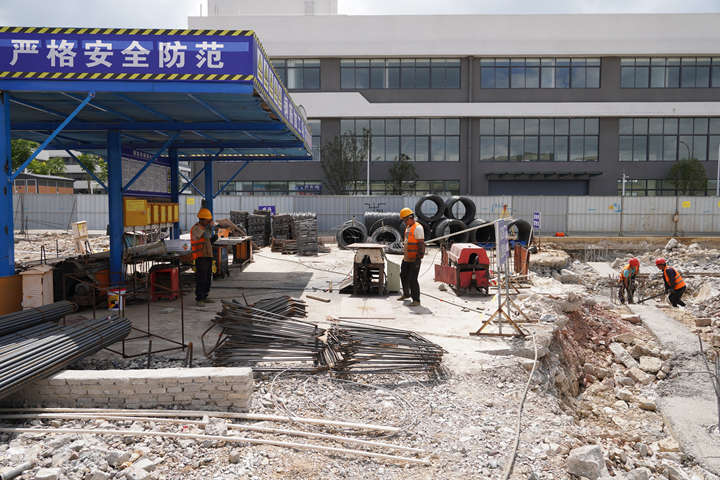 安順航空配套制造產業園兩項目提速 定制廠房建設讓企業“拎包入駐”。