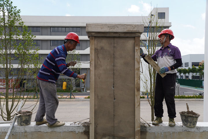 安順航空配套制造產業園兩項目提速 定制廠房建設讓企業“拎包入駐”。