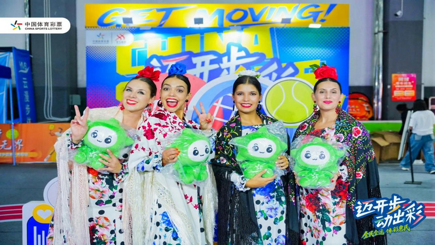 活動現場。