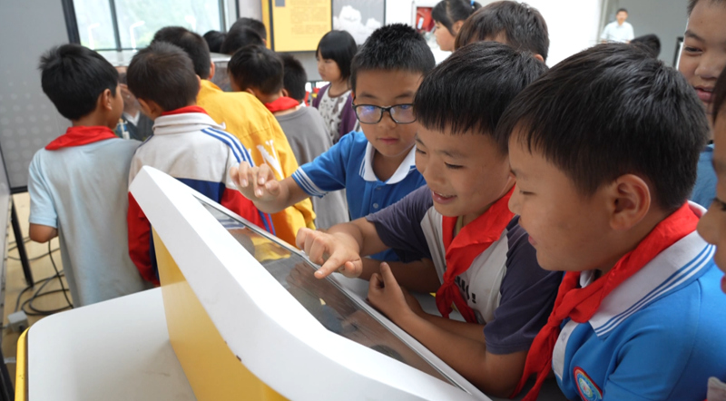 活動現場。