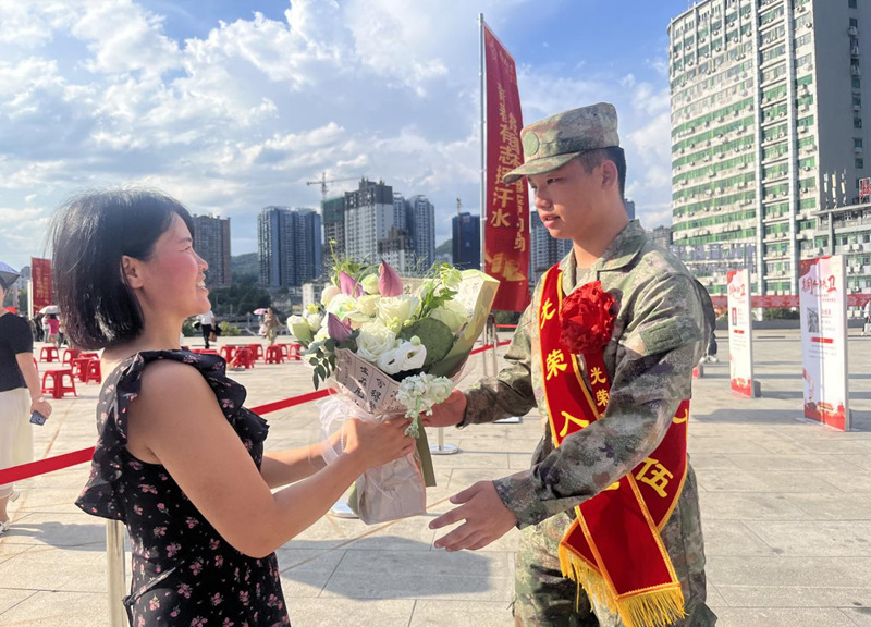 活動現場。