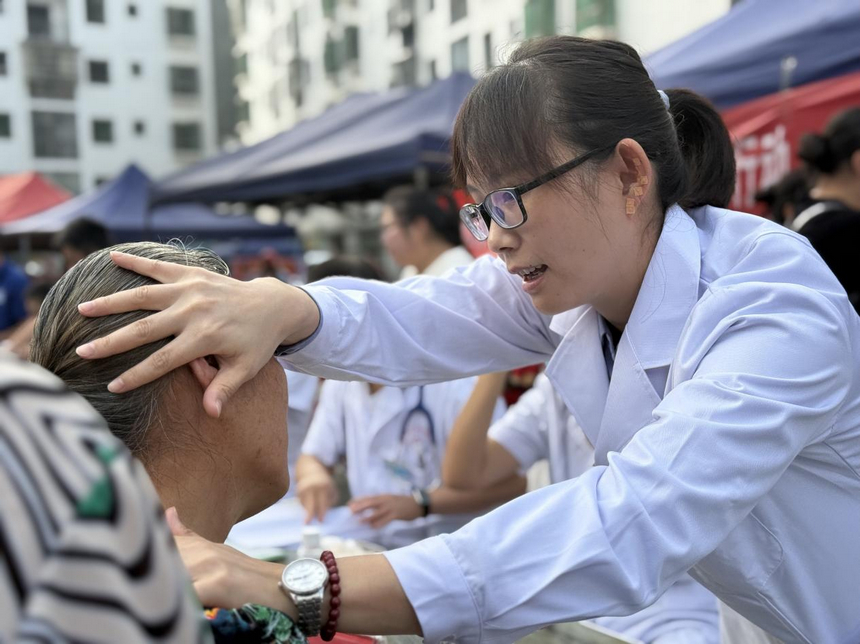 貴州碧江：優質醫療服務送到群眾“家門口”。