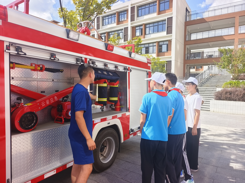 活動現場。