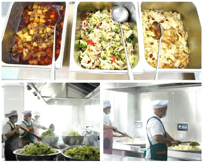 學校聘請的一、二級廚師烹飪的菜肴就是不一樣。.jpg