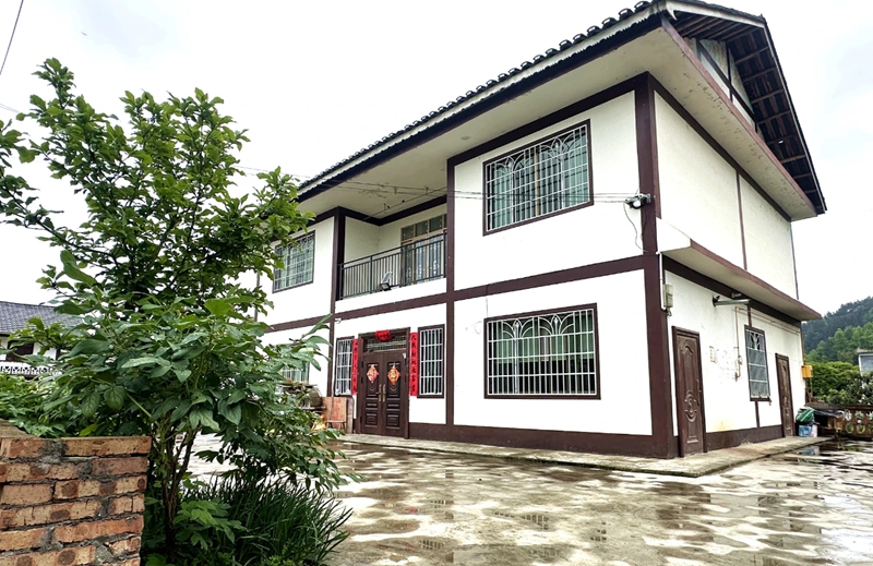 農家小院。湄潭縣融媒體中心供圖