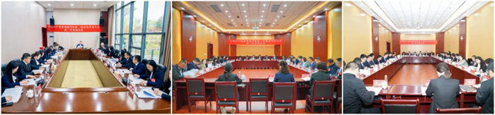 各代表團會議。