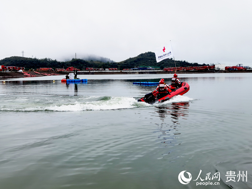 演練現場。人民網記者 王秀芳攝