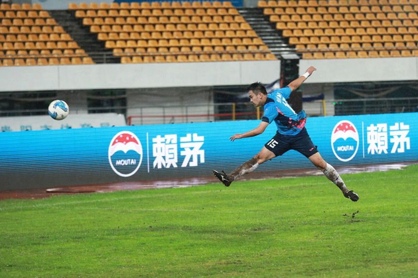 貴陽“城超”決賽現場。