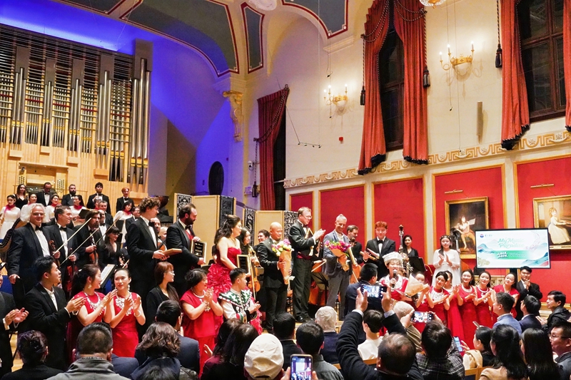 音樂會現場。楊浩鵬攝