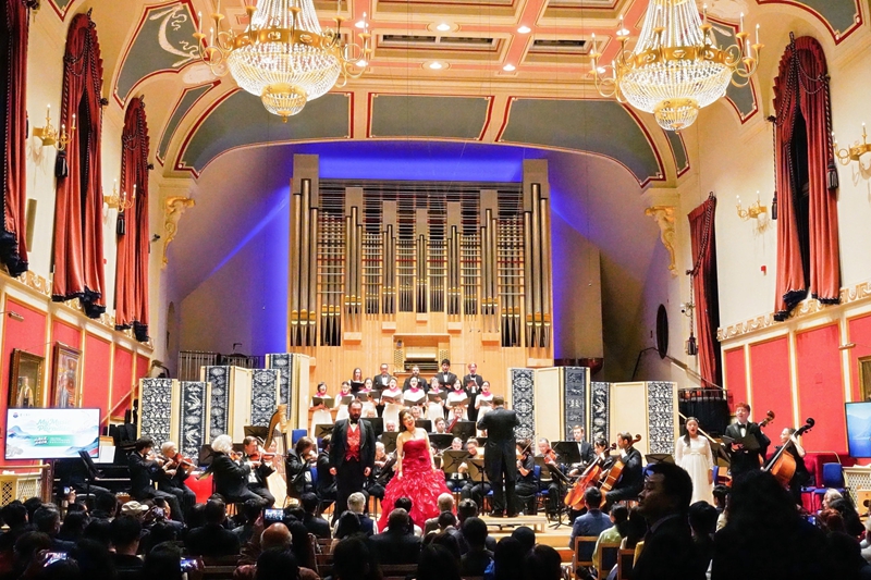 音樂會現場。楊浩鵬攝