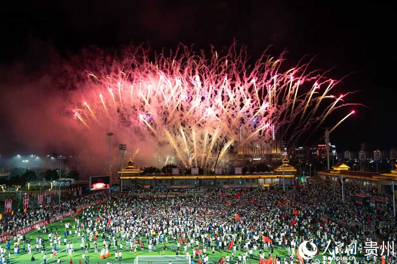 “村超”現場。人民網 陽茜攝